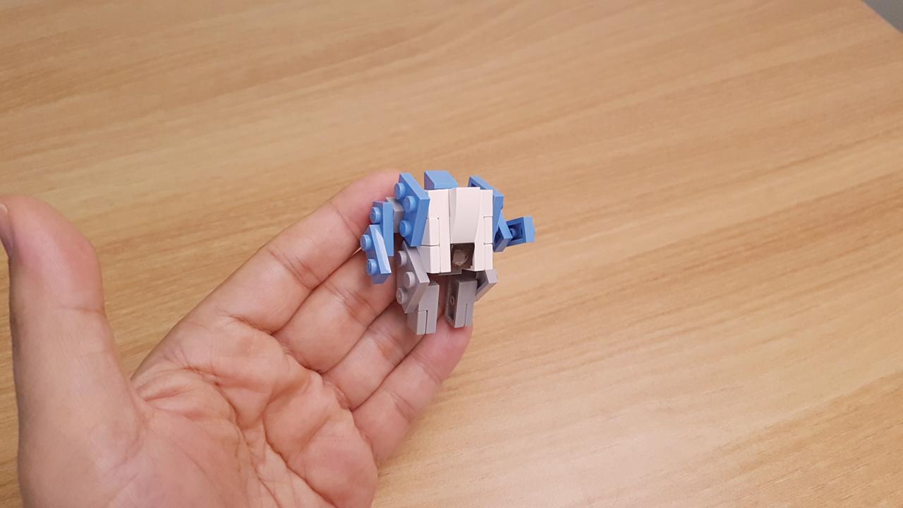 Mini LEGO brick EasyBuild transformer robot Blue Sky! #LEGO #MOC #レゴ #レゴ変形ロボ #レゴ作り方 #레고변신로봇
 1 - transformation, transformateur, transformateur LEGO