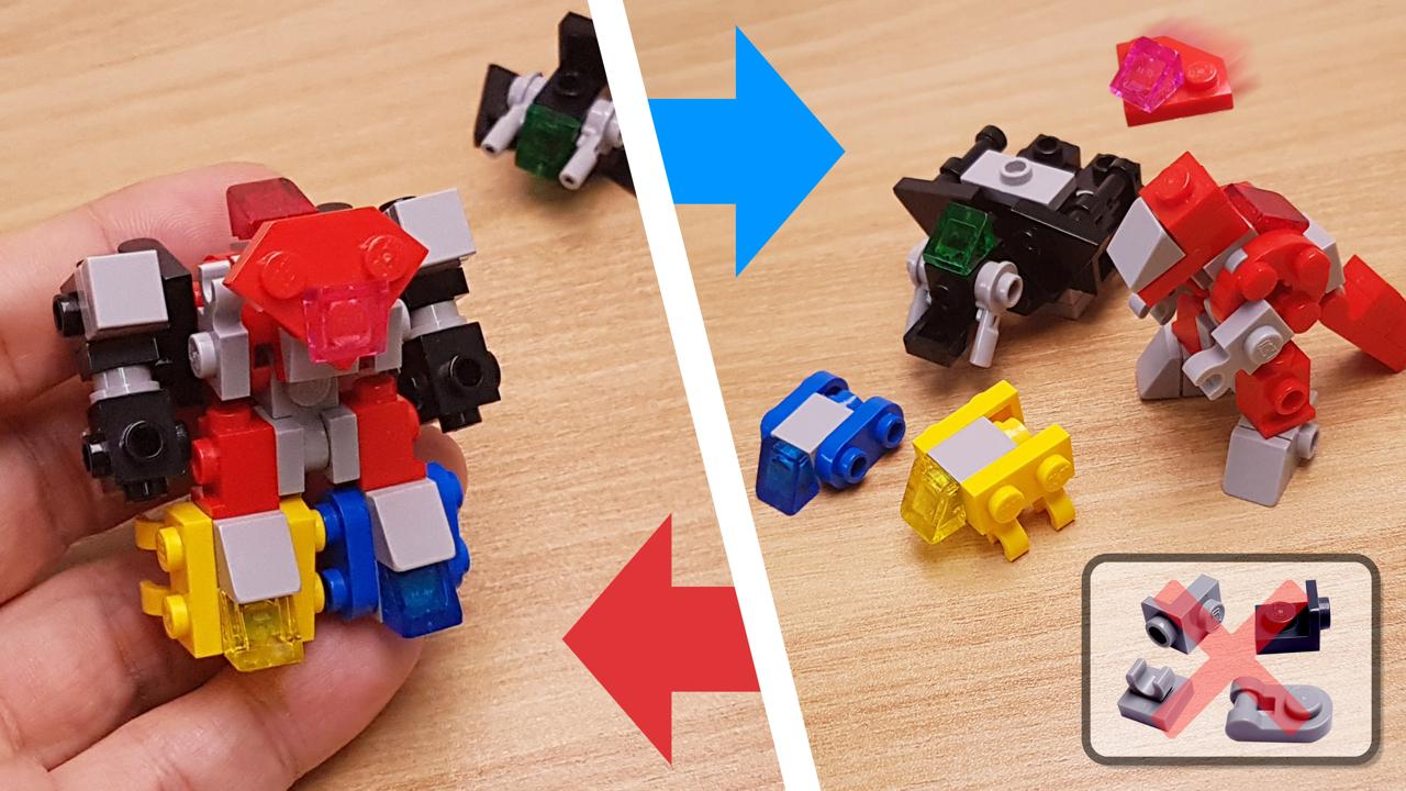 Mini LEGO brick EasyBuild transformer robot TeraForce V mini! #LEGO #MOC #レゴ #レゴ変形ロボ #レゴ作り方 #레고변신로봇
 0 - transformation, transformateur, transformateur LEGO