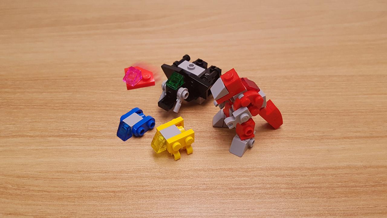 Mini LEGO brick EasyBuild transformer robot TeraForce V mini! #LEGO #MOC #レゴ #レゴ変形ロボ #レゴ作り方 #레고변신로봇
 2 - transformation, transformateur, transformateur LEGO