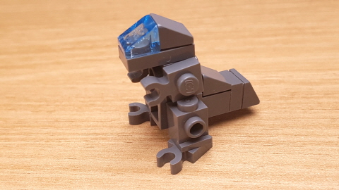 Micro sized T-Rex(Tyrannosaurus) (similar with Godzilla) 8 - transformation,transformer,LEGO transformer