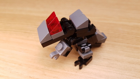 Micro sized T-Rex(Tyrannosaurus) (similar with Godzilla) 6 - transformation,transformer,LEGO transformer