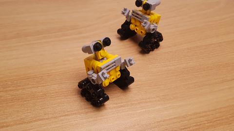 Micro LEGO brick box transformer mech - MAX-I (similar to Wall-E) #LEGO_21303
 2 - transformation,transformer,LEGO transformer