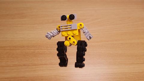Micro LEGO brick box transformer mech - MAX-I (similar to Wall-E) #LEGO_21303
 1 - transformation,transformer,LEGO transformer