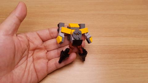 Mini LEGO brick drill tank robot Vrron! #LEGO #MOC #レゴ #レゴ変形ロボ #レゴ作り方 #레고변신로봇
 2 - transformation,transformer,LEGO transformer