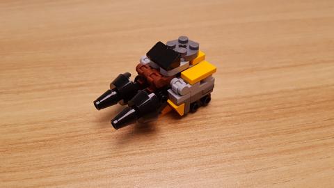 Mini LEGO brick drill tank robot Vrron! #LEGO #MOC #レゴ #レゴ変形ロボ #レゴ作り方 #레고변신로봇
 4 - transformation,transformer,LEGO transformer