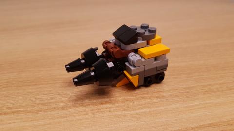 Mini LEGO brick drill tank robot Vrron! #LEGO #MOC #レゴ #レゴ変形ロボ #レゴ作り方 #레고변신로봇
 3 - transformation,transformer,LEGO transformer