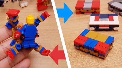Mini LEGO brick spider suit transformer Spider Hero Box! #LEGO #MOC #レゴ #レゴ変形ロボ #レゴ作り方 #레고변신로봇
 3 - transformation,transformer,LEGO transformer