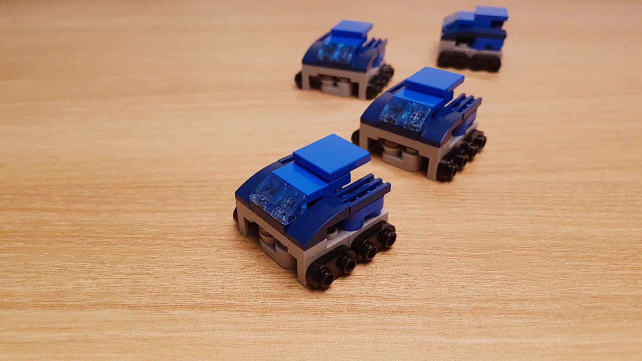 Mini LEGO brick Cute Hover Tank transformer HoverBoo! #LEGO #MOC #レゴ #レゴ変形ロボ #レゴ作り方 #레고변신로봇
 2 - transformation,transformer,LEGO transformer
