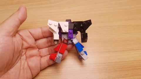 Mini LEGO brick 5 fighter jets combiner robot Doomwing! #LEGO #MOC #レゴ #レゴ変形ロボ #レゴ作り方 #레고변신로봇
 2 - transformation,transformer,LEGO transformer