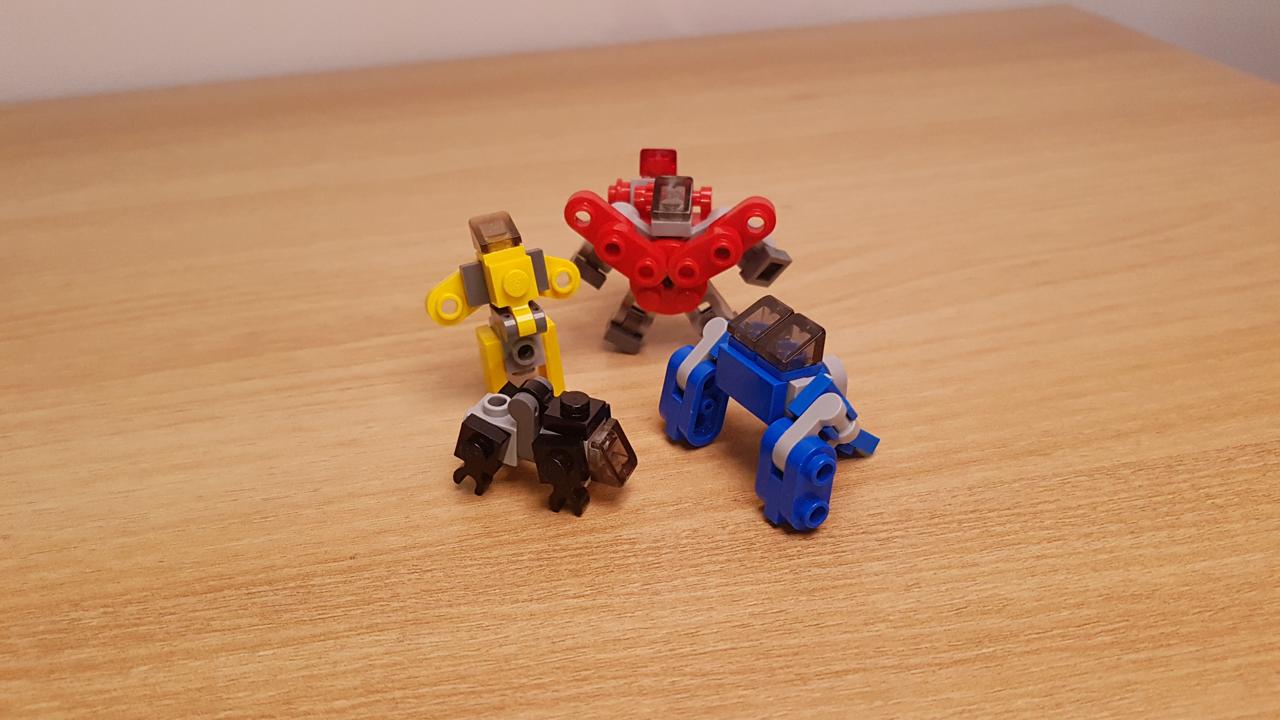 Mini LEGO brick combiner robot the mighty Titan Hunter! #LEGO #MOC #レゴ #レゴ変形ロボ #レゴ作り方 #레고변신로봇
 7 - 
