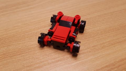 Mini LEGO brick sports car transformer robot - Red Blizzard! #LEGO #MOC #レゴ #レゴ変形ロボ #レゴ作り方 #레고변신로봇
 3 - transformation,transformer,LEGO transformer