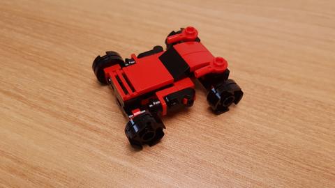 Mini LEGO brick sports car transformer robot - Red Blizzard! #LEGO #MOC #レゴ #レゴ変形ロボ #レゴ作り方 #레고변신로봇
 1 - transformation,transformer,LEGO transformer