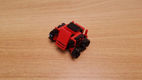 Mini LEGO brick sports car transformer robot - Red Blizzard! #LEGO #MOC #レゴ #レゴ変形ロボ #レゴ作り方 #레고변신로봇
 6 - transformation,transformer,LEGO transformer