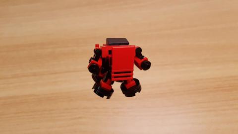 Mini LEGO brick sports car transformer robot - Red Blizzard! #LEGO #MOC #レゴ #レゴ変形ロボ #レゴ作り方 #레고변신로봇
 2 - transformation,transformer,LEGO transformer