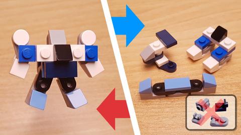 Mini LEGO brick combiner robot mini PTB301! #LEGO #MOC #レゴ #レゴ変形ロボ #レゴ作り方 #레고변신로봇
 3 - transformation,transformer,LEGO transformer
