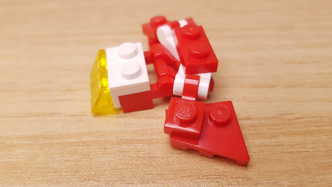 「戦隊ロボ」っぽいレゴミニ4段合体ロボ
 9 - 変身,変身ロボ,レゴ変身ロボ