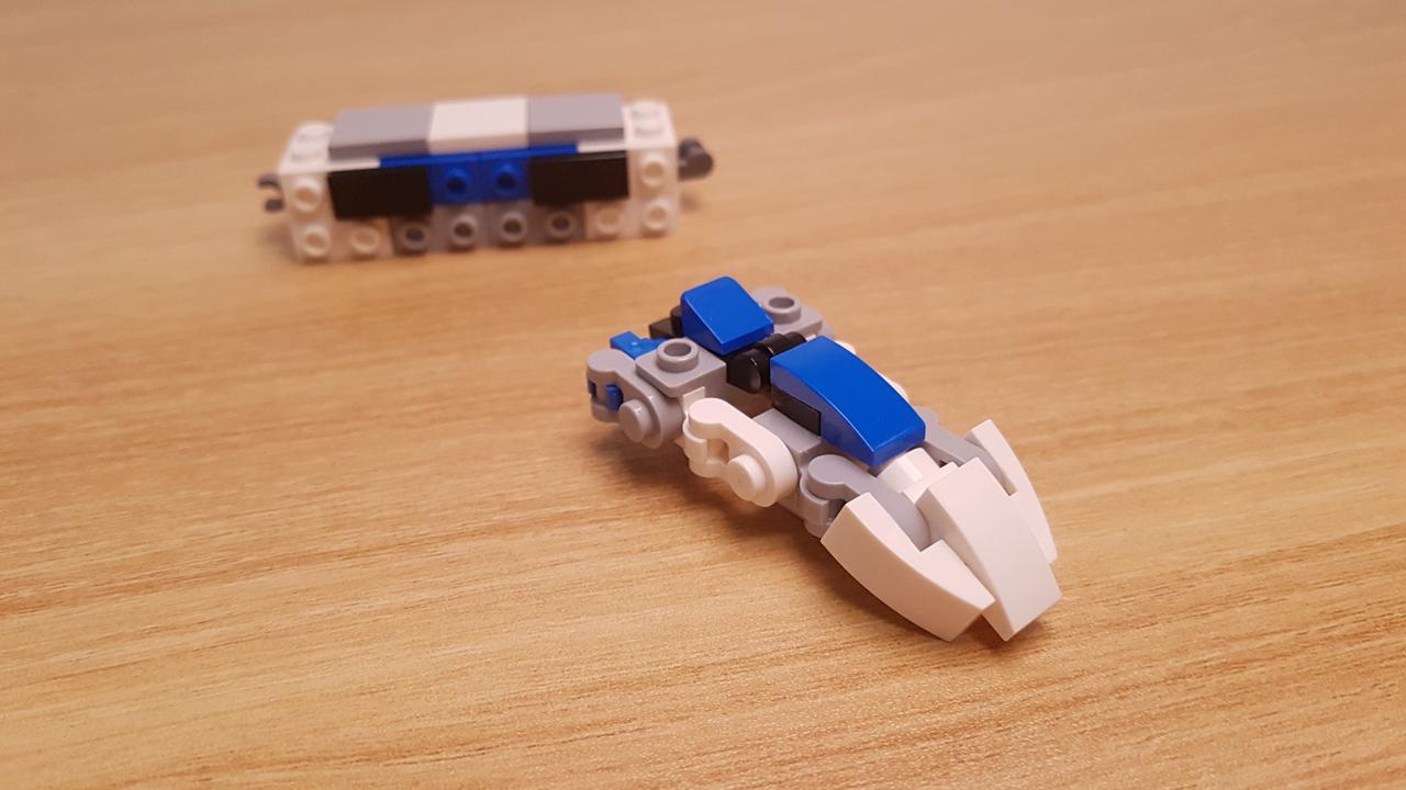 Mini LEGO brick express train robot Special ExT! #LEGO #MOC #レゴ #レゴ変形ロボ #レゴ作り方 #레고변신로봇
 8 - transformation,transformer,LEGO transformer