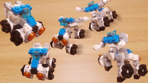 Mini LEGO brick Centaur transformer robot Centaurion! #LEGO #MOC #レゴ #レゴ変形ロボ #レゴ作り方 #레고변신로봇
 6 - transformation,transformer,LEGO transformer