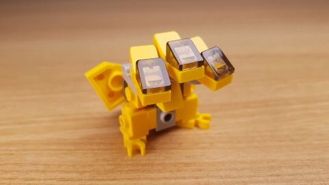 Micro sized 3-heads dragon (similar with Ghidora) 1 - transformation,transformer,LEGO transformer