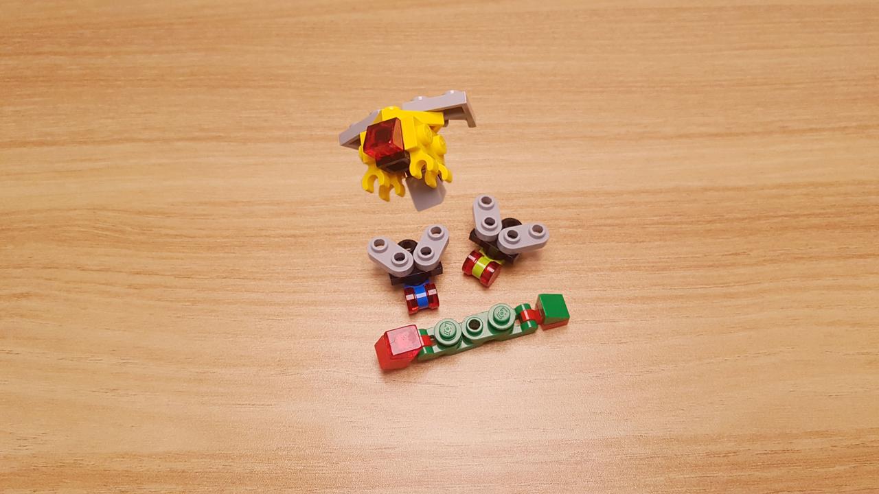 Mini LEGO brick Fly, Bumblebee, and Caterpillar Combine transformer robot TinyBugs! #LEGO #MOC #レゴ #レゴ変形ロボ #レゴ作り方 #레고변신로봇
 2 - transformation,transformer,LEGO transformer
