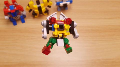 Mini LEGO brick Fly, Bumblebee, and Caterpillar Combine transformer robot TinyBugs! #LEGO #MOC #レゴ #レゴ変形ロボ #レゴ作り方 #레고변신로봇
 2 - transformation,transformer,LEGO transformer