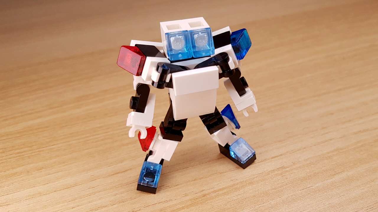Poice Bros - Combiner Transformer Robot 
 3 - transformation,transformer,LEGO transformer