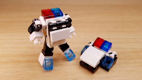 Poice Bros - Combiner Transformer Robot  2 - transformation,transformer,LEGO transformer