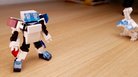 Poice Bros - Combiner Transformer Robot  3 - transformation,transformer,LEGO transformer