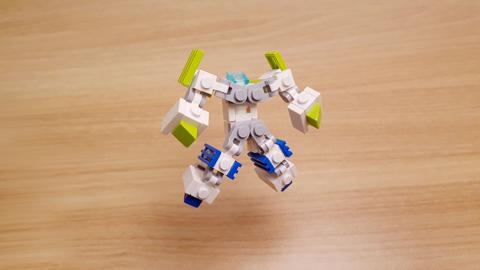Mini LEGO Subway Line 1 and Line 2 combiner transformer robot Subway One-Two! 2 - transformation,transformer,LEGO transformer