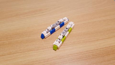 Mini LEGO Subway Line 1 and Line 2 combiner transformer robot Subway One-Two! 1 - transformation,transformer,LEGO transformer