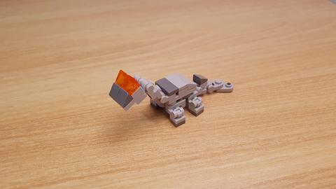 Mini LEGO Brachiosaurus transformer robot Brachy Mark 2! 1 - transformation,transformer,LEGO transformer