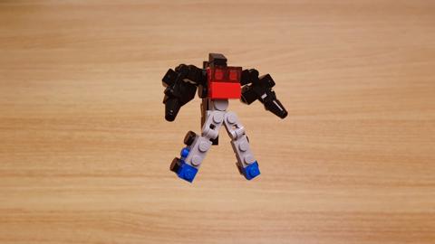 Mini LEGO trailer truck and fighter jet transformer robot Thunderbolt! 1 - transformation,transformer,LEGO transformer
