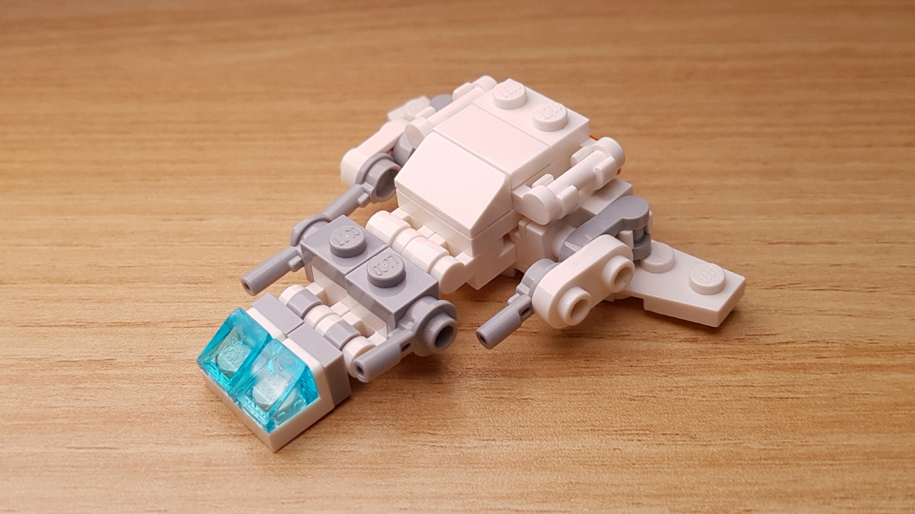 Gray Cannon - Transformer Robot
 4 - transformation,transformer,LEGO transformer