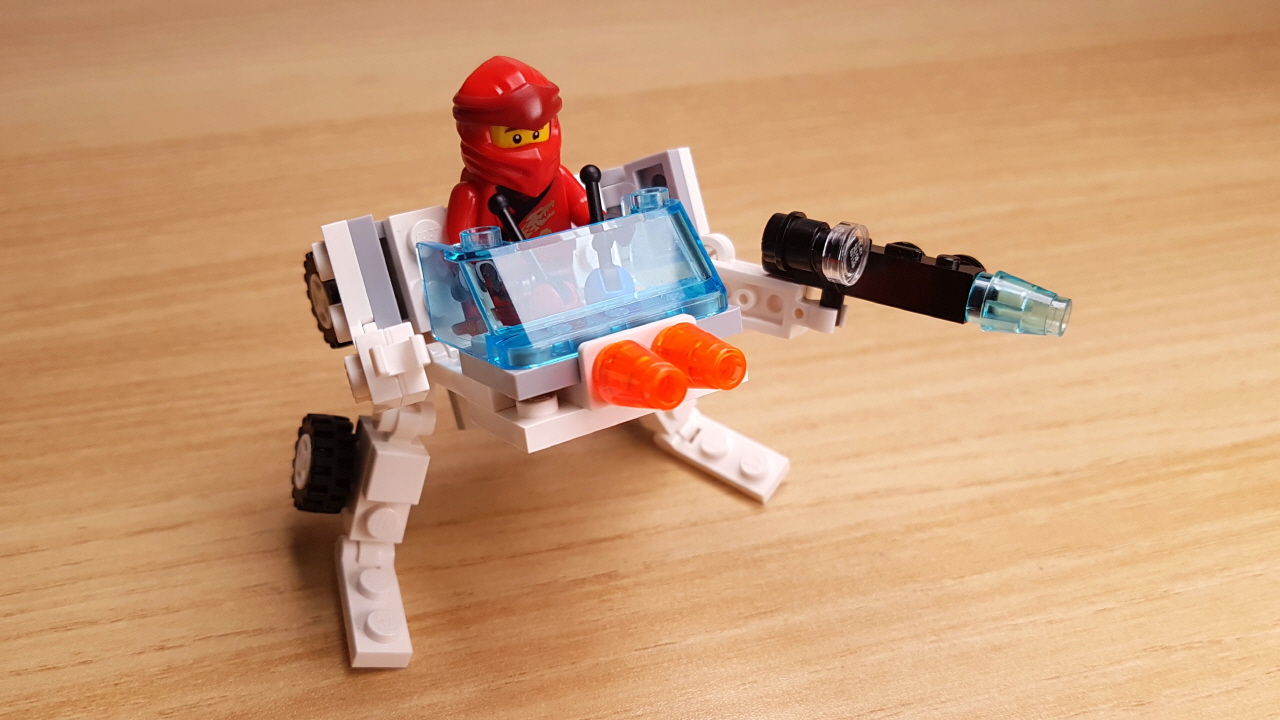Forklift Transformer Robot for Mini Figure
 1 - transformation,transformer,LEGO transformer