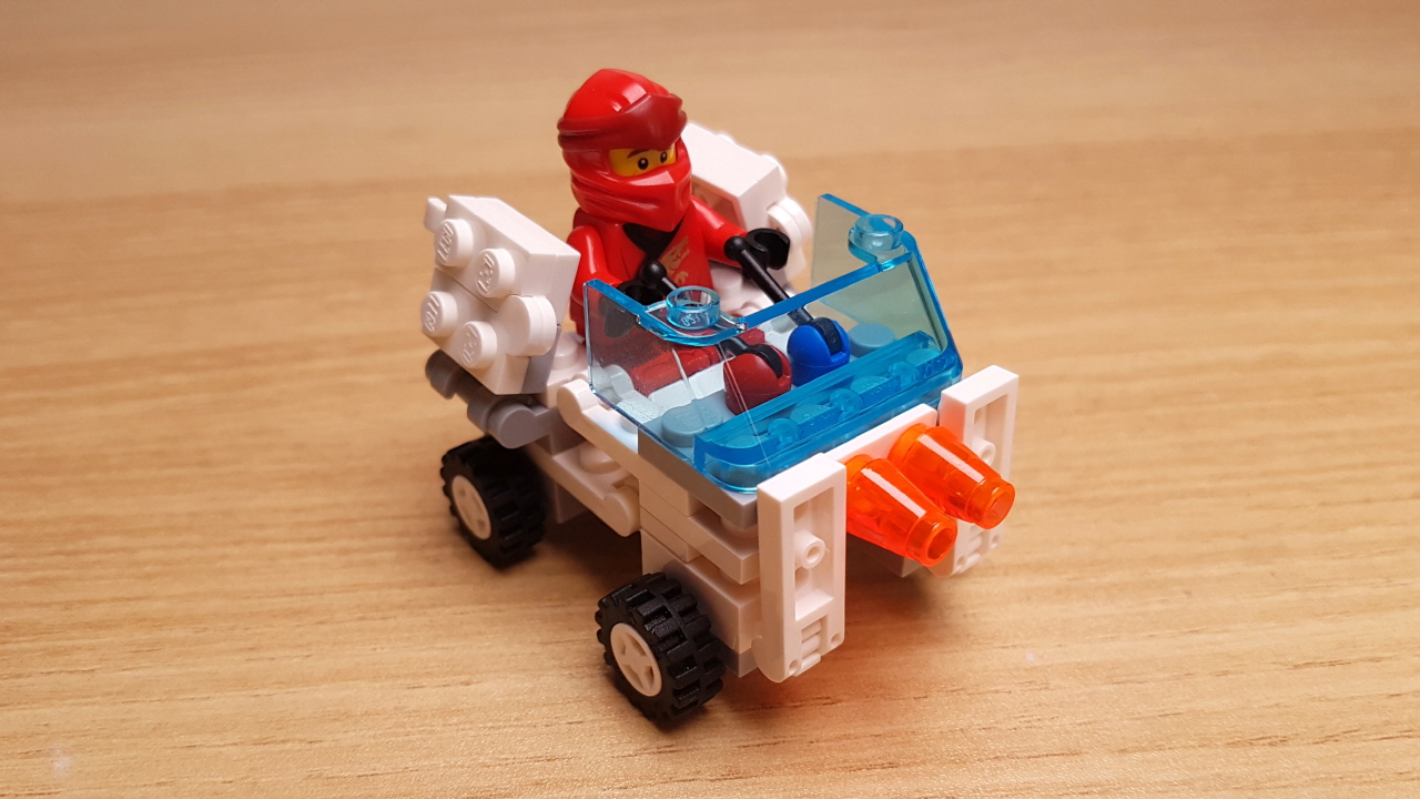ミニフィギュアが乗れるフォークリフト(荷役自動車) レゴミニ変形ロボ
 2 - 変身,変身ロボ,レゴ変身ロボ