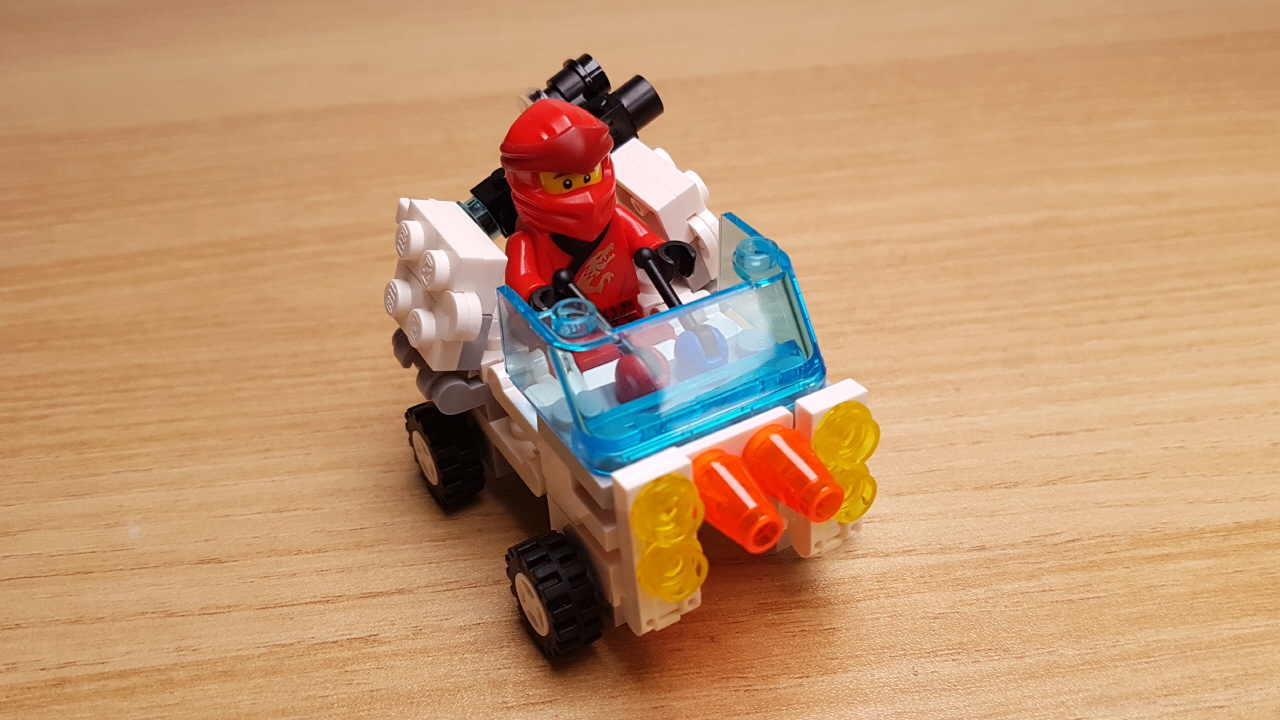 ミニフィギュアが乗れるフォークリフト(荷役自動車) レゴミニ変形ロボ
 3 - 変身,変身ロボ,レゴ変身ロボ