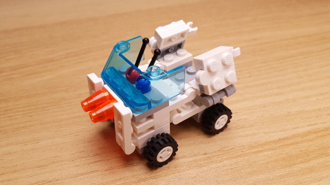 Forklift Transformer Robot for Mini Figure 3 - transformation,transformer,LEGO transformer