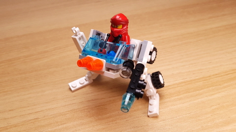 Forklift Transformer Robot for Mini Figure 5 - transformation,transformer,LEGO transformer