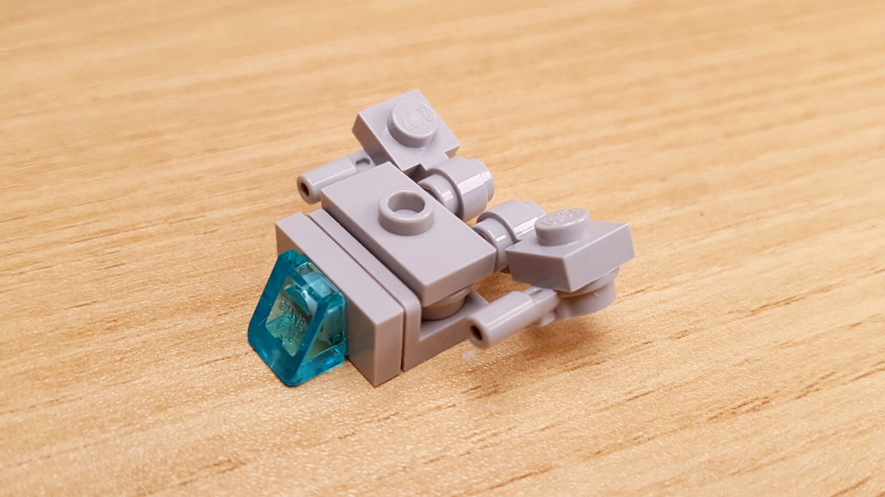 Gray Jets - Micro sized Combiner Transformer Robot 
 4 - transformation,transformer,LEGO transformer