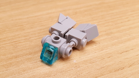 Gray Jets - Micro sized Combiner Transformer Robot  2 - transformation,transformer,LEGO transformer