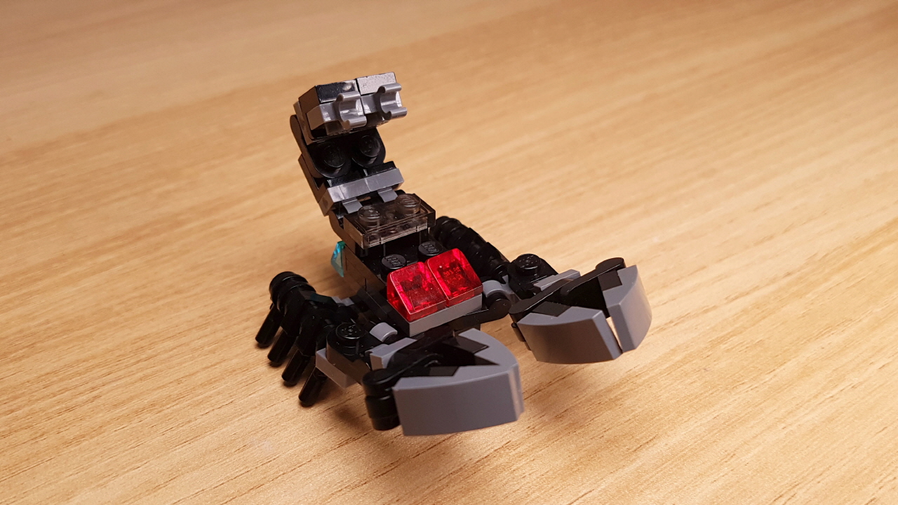 Scorpion Gray Jets - Micro sized Combiner Transformer Robot (similar with Scorponok)
 6 - transformation,transformer,LEGO transformer