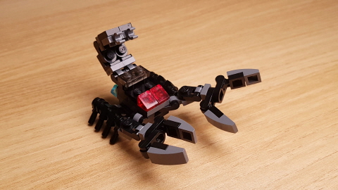 Scorpion Gray Jets - Micro sized Combiner Transformer Robot (similar with Scorponok) 8 - transformation,transformer,LEGO transformer