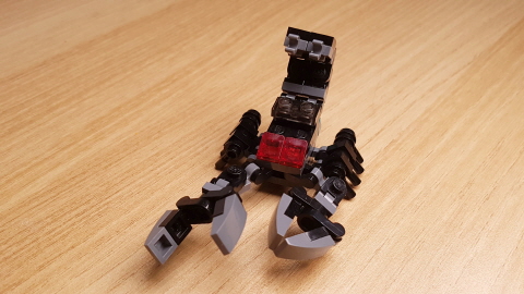 Scorpion Gray Jets - Micro sized Combiner Transformer Robot (similar with Scorponok) 9 - transformation,transformer,LEGO transformer