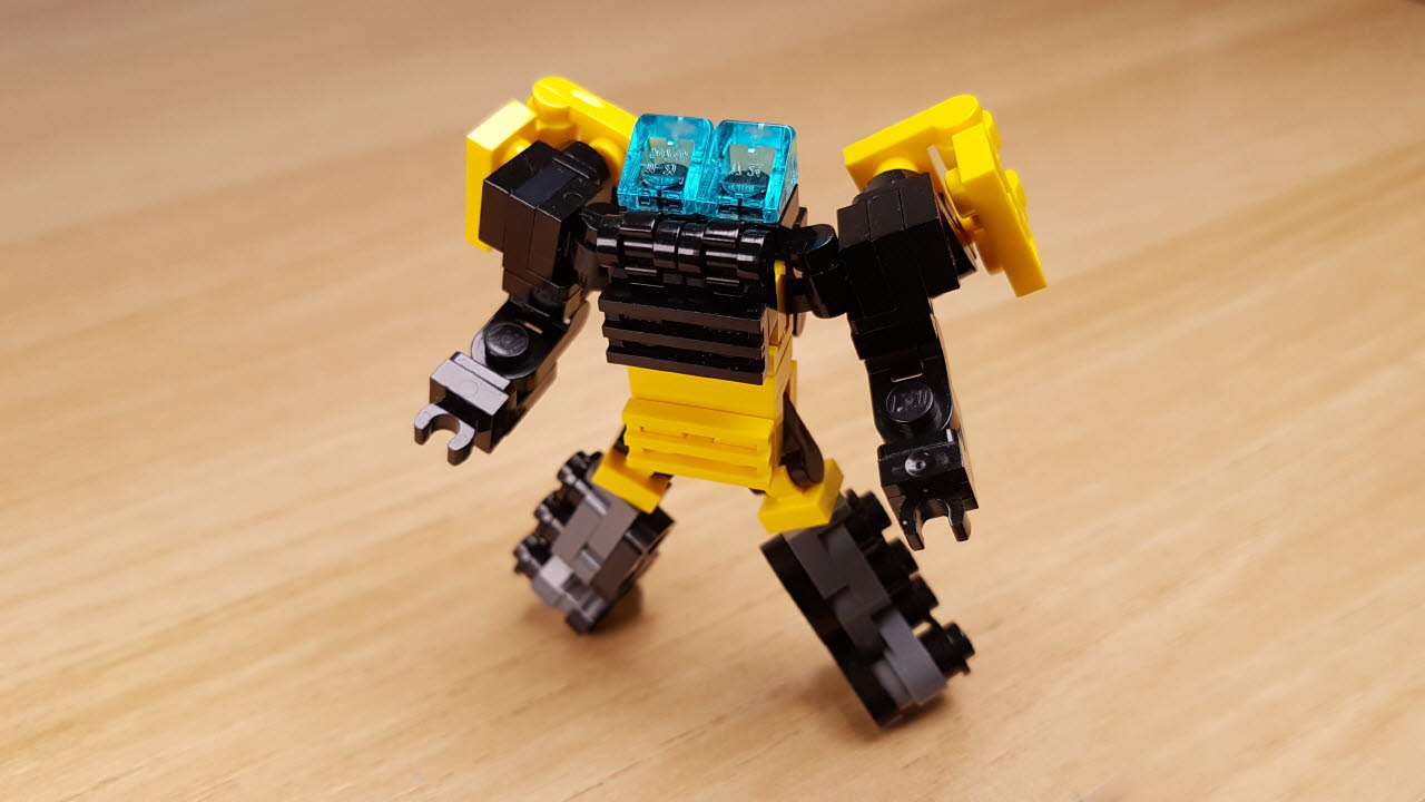 불도저 트랜스포머 (컨스트럭티콘 데버스테이터의 본크러셔와 비슷한) 2 - 변신,변신로봇,레고변신로봇