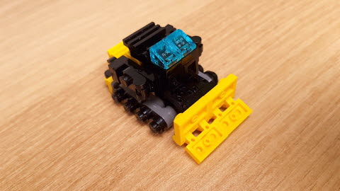Bulldozer Transformer mech (similar with ‎Bonecrusher/Devastator) 2 - transformation,transformer,LEGO transformer