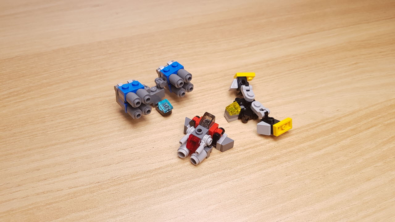 様々な変形・合体が可能な変形ロボ
 1 - 変身,変身ロボ,レゴ変身ロボ