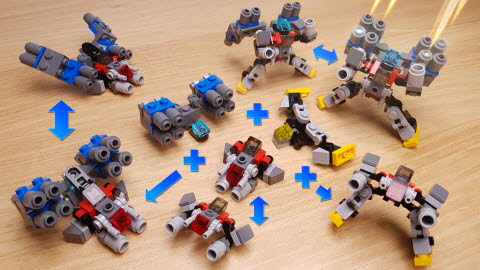 Combiner Transformer Robot (transformer mech)