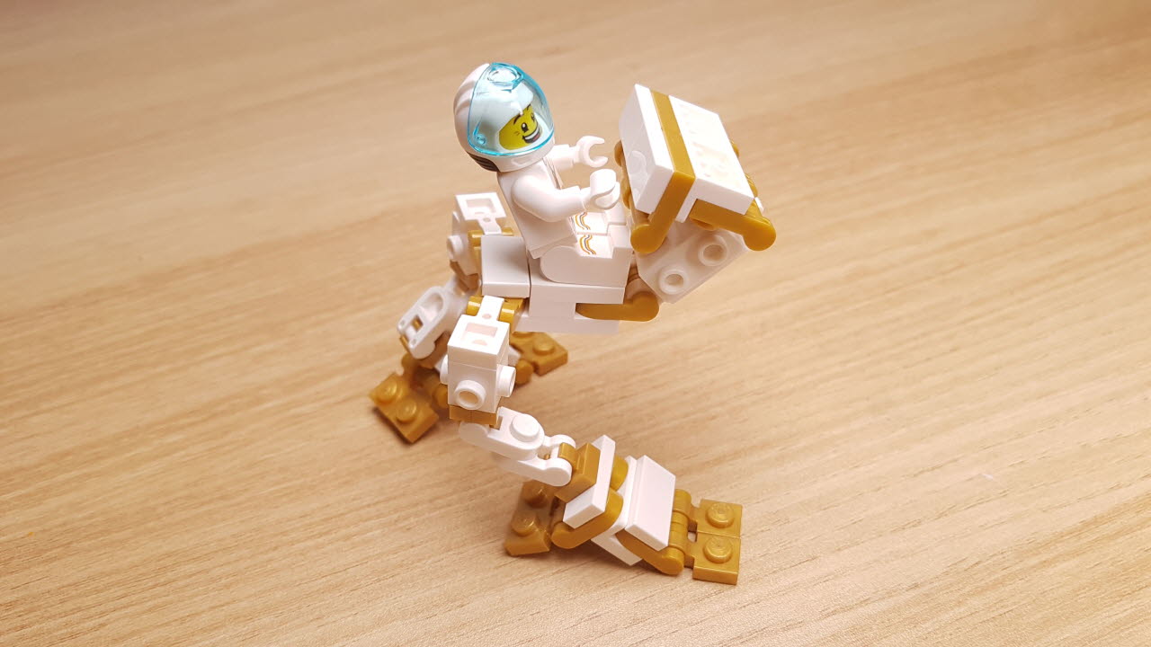미니피규어가 탈 수 있는 변신 로봇 1 - 변신,변신로봇,레고변신로봇