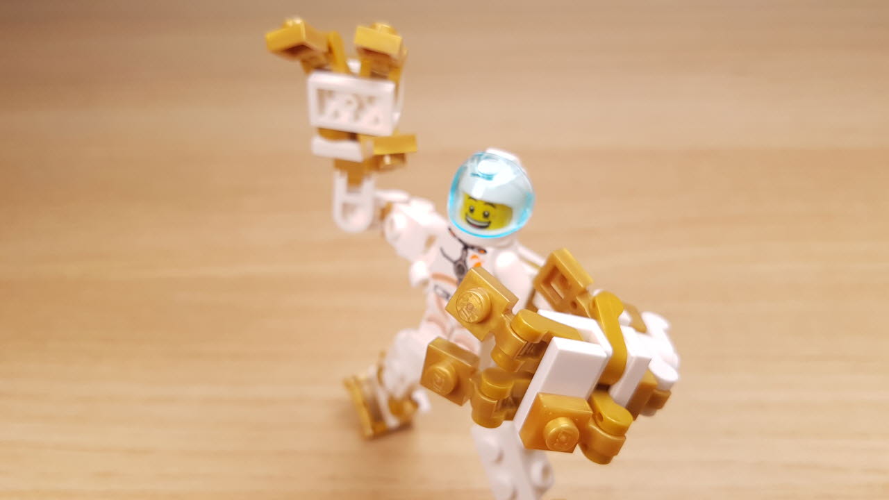 Transformer Robot - Vehicle for mini figure  (Bipedal mech)
 5 - transformation,transformer,LEGO transformer