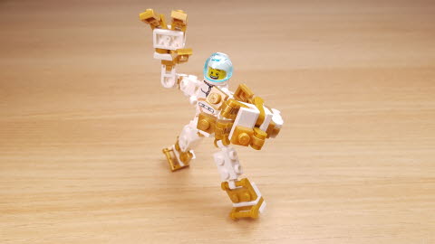 Transformer Robot - Vehicle for mini figure  (Bipedal mech) 4 - transformation,transformer,LEGO transformer